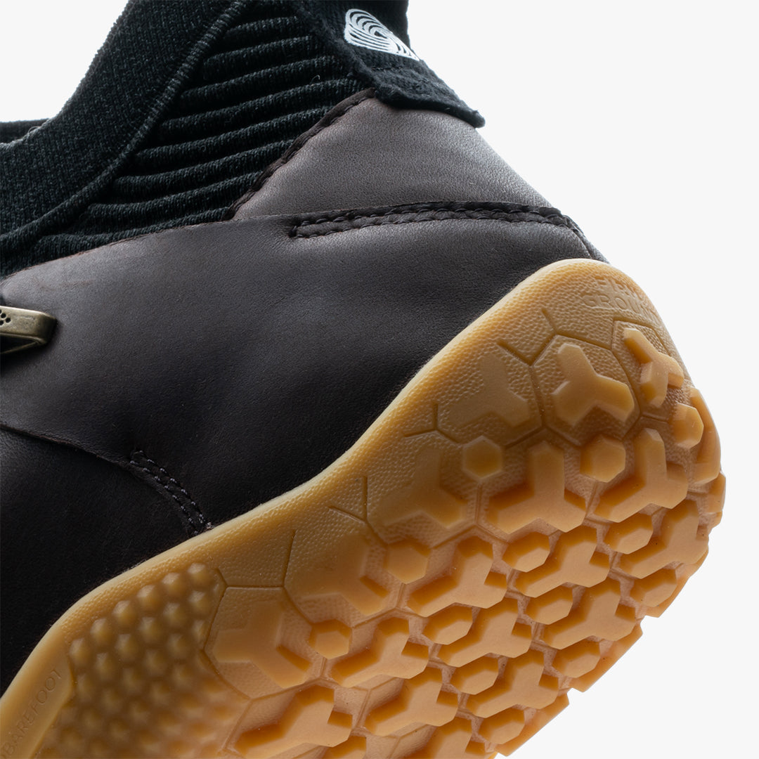 Vivobarefoot Women's Magna Leather FG Barefoot Shoes in Bracken - Minimalist Hiking & Trail Running for Natural Movement
