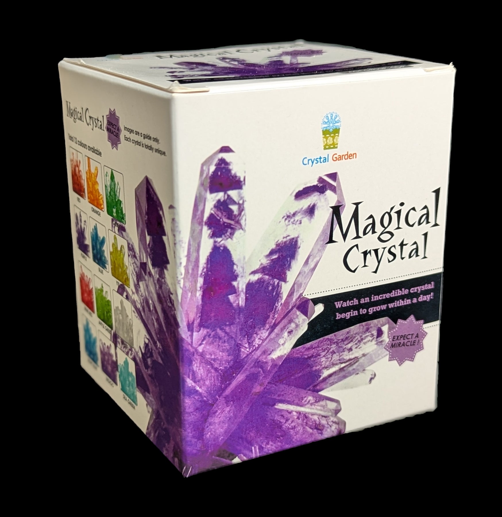 Magical Crystal Grow Kit for Kids - Science Experiment STEM Educational Toy - Grow Your Own Crystals at Home for Fun Learning & Decor