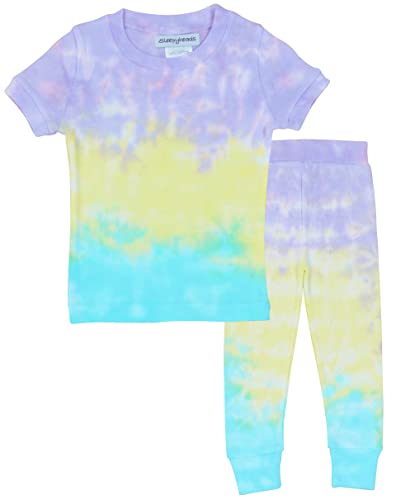 Pants Set - Sunset Crinkle Tie Dye