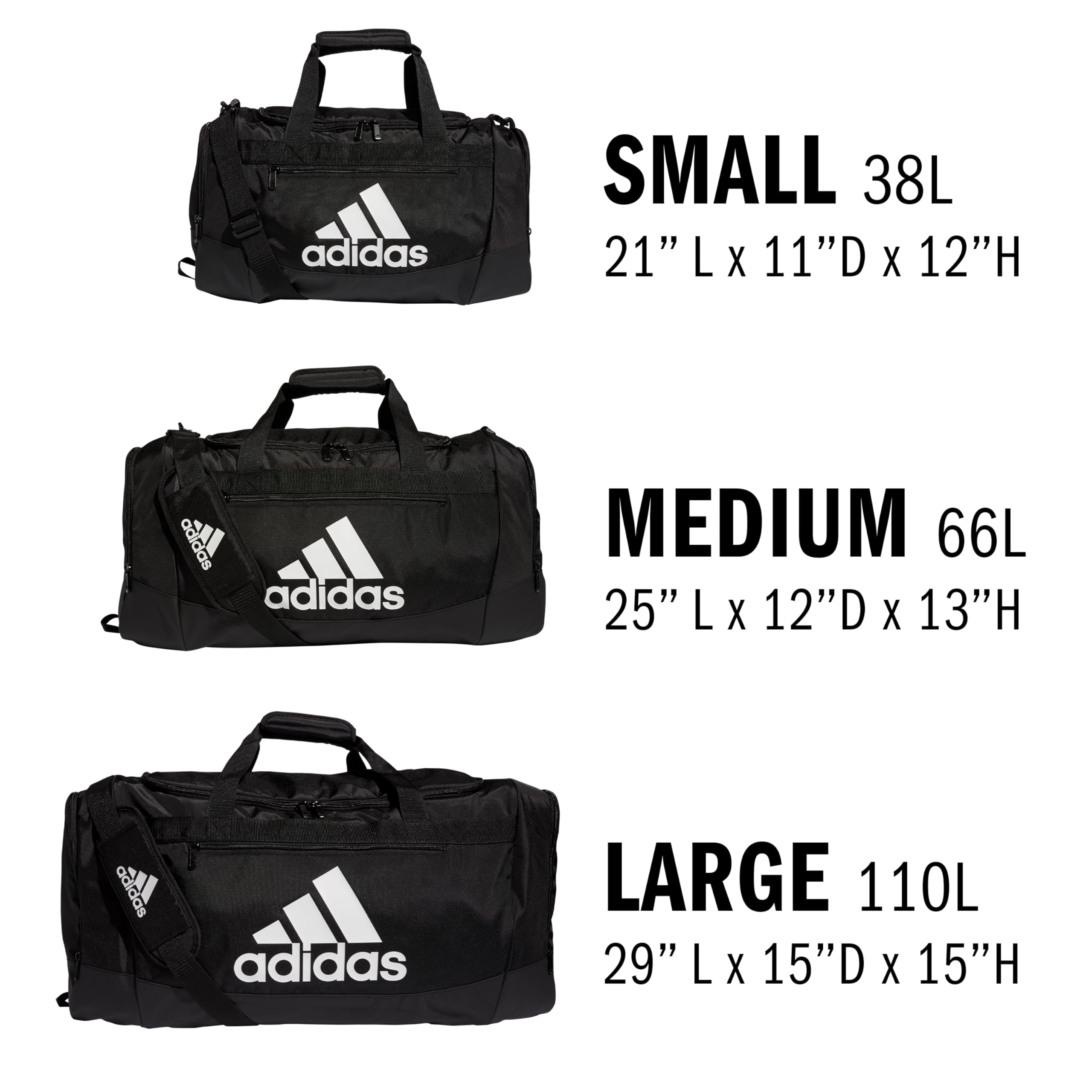 Adidas Unisex Defender 4.0 Gym Duffel Bag - Small 38L Black/Gold Metallic - Perfect for Workout, Travel & Sports Gear Storage