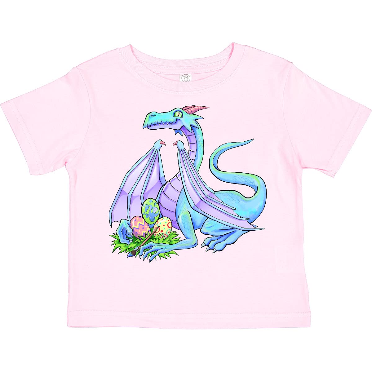 Blue Easter Dragon Toddler T-Shirt - Fun Holiday Outfit