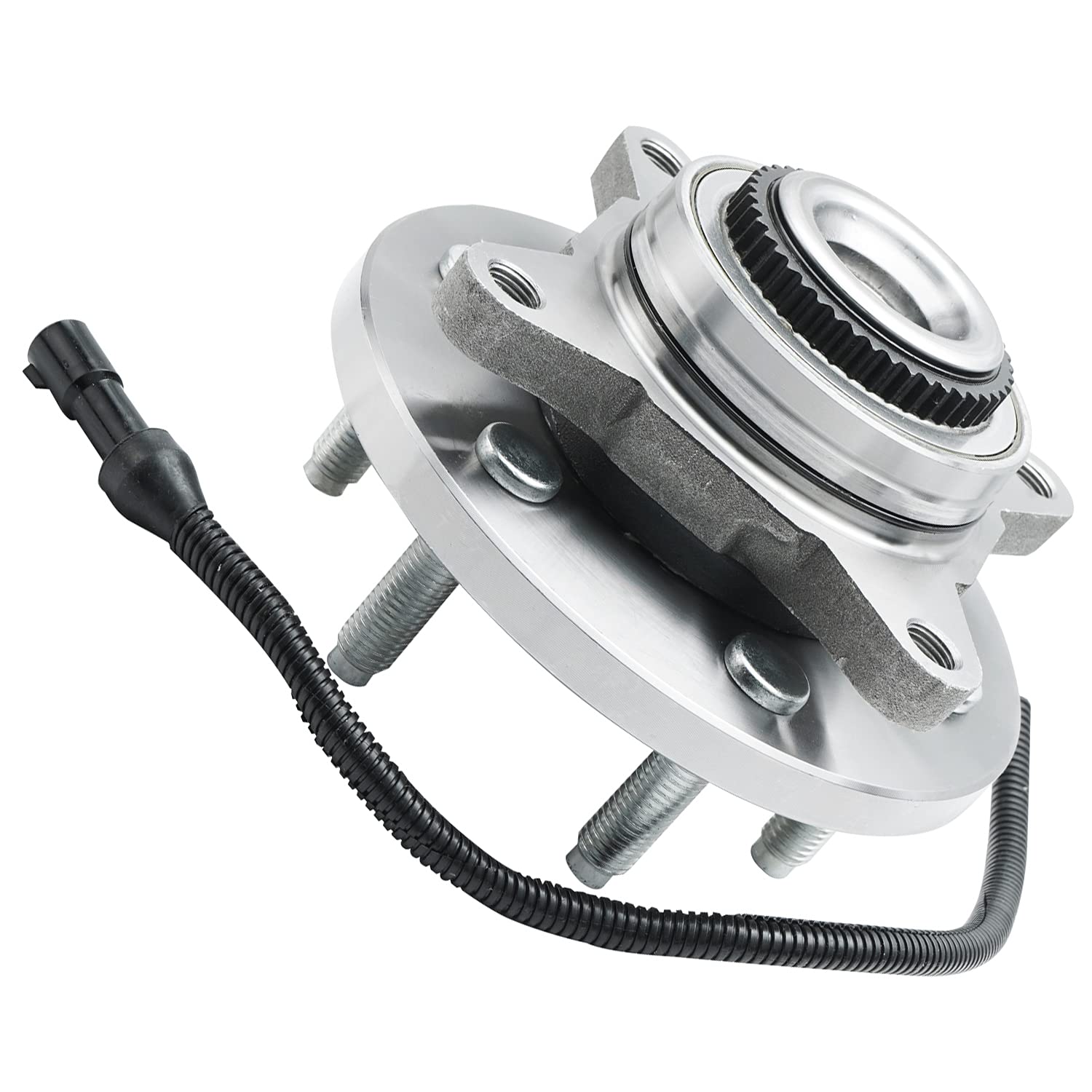 Detroit Axle Front Wheel Bearing Hub Assembly for 2007-2010 Ford Expedition & 2008-2009 Lincoln Navigator 4WD - Replacement Wheel Bearing Hub - Perfect for Off-Roading, Towing, and Daily Driving