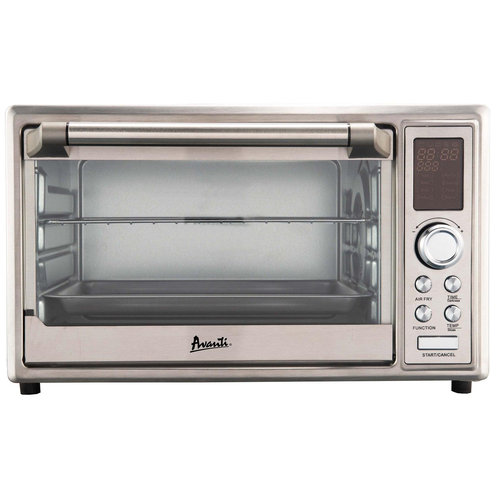 Avanti POA8K3S 0.8 Cu. Ft. Compact Air Fryer Toaster Oven - Perfect for Small Kitchens, Dorms, RVs & Quick Healthy Meals