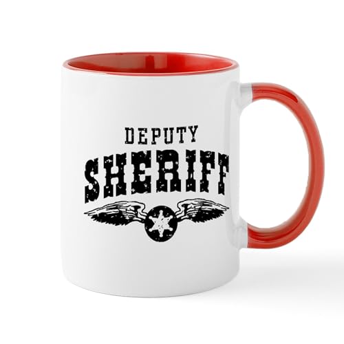 White/Red Inside - Deputy Sheriff Mug