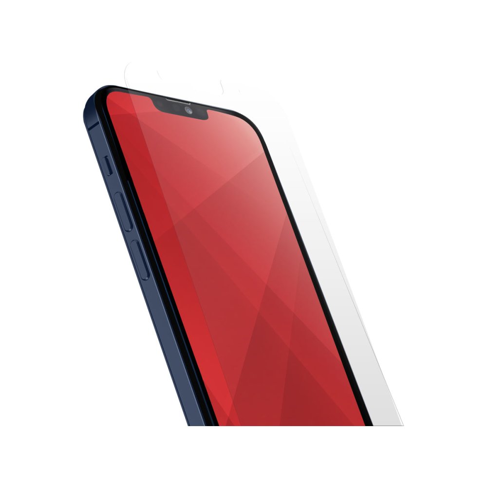 PrismShield™ Essential Tempered Glass Screen Protector for iPhone 13 & iPhone 13 Pro - HD Clear, Anti-Scratch, Bubble-Free Installation - Perfect for Everyday Use, Travel, and Work Protection