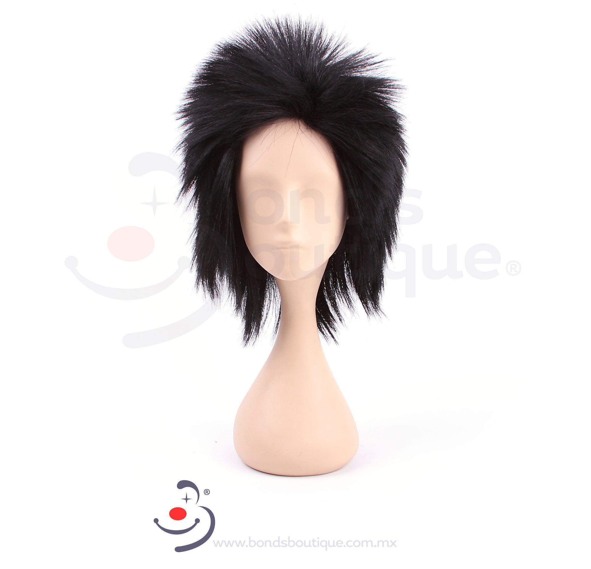 Rockstar Wig for Women - Long Curly Synthetic Hairpiece for Cosplay, Halloween & Costume Parties | Perfect for Stage Performances & Themed Events