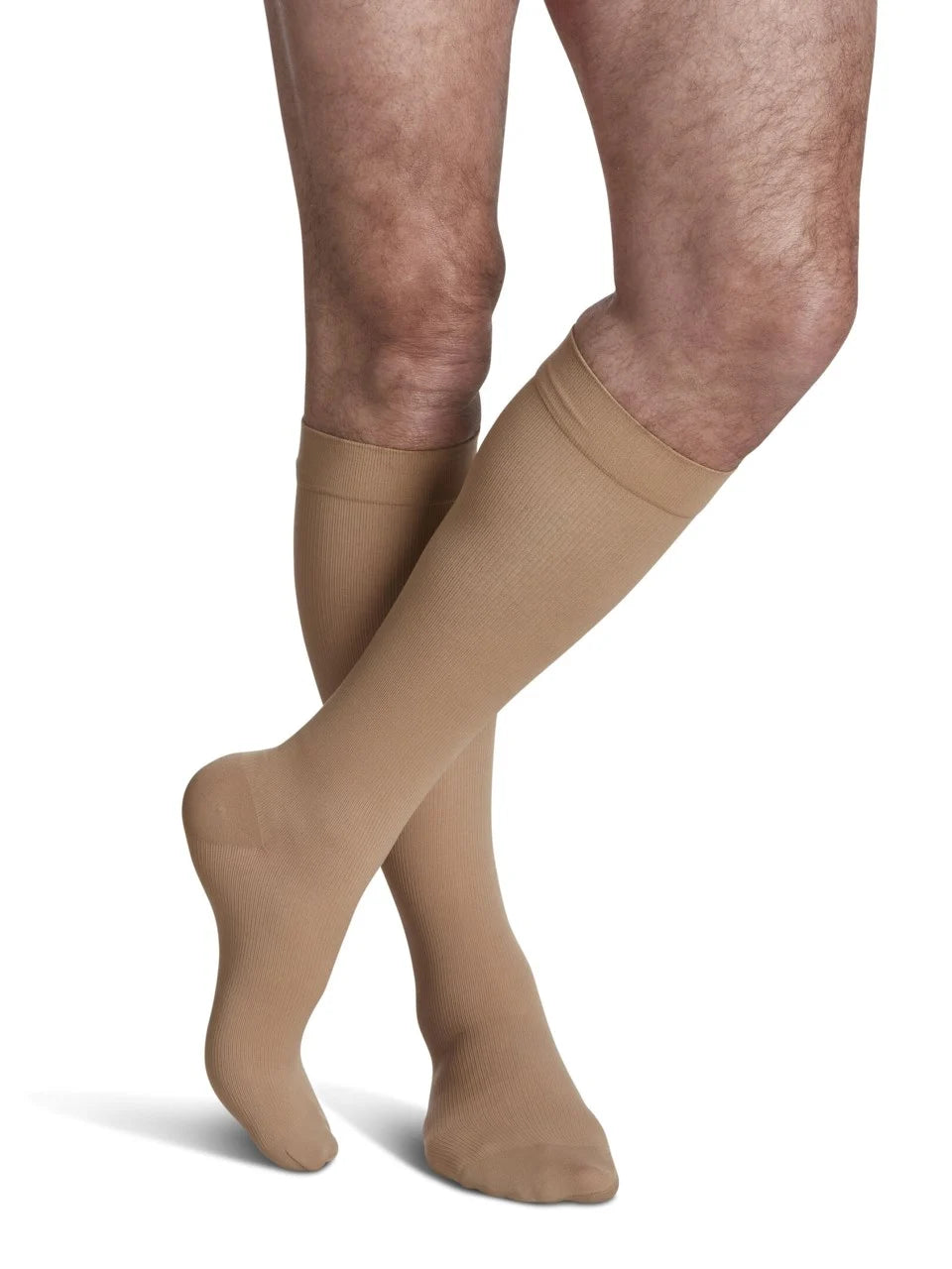 Sigvaris Opaque Calf 20-30 mmHg Men's Closed Toe Compression Socks - Ideal for Travel, Sports & Medical Support