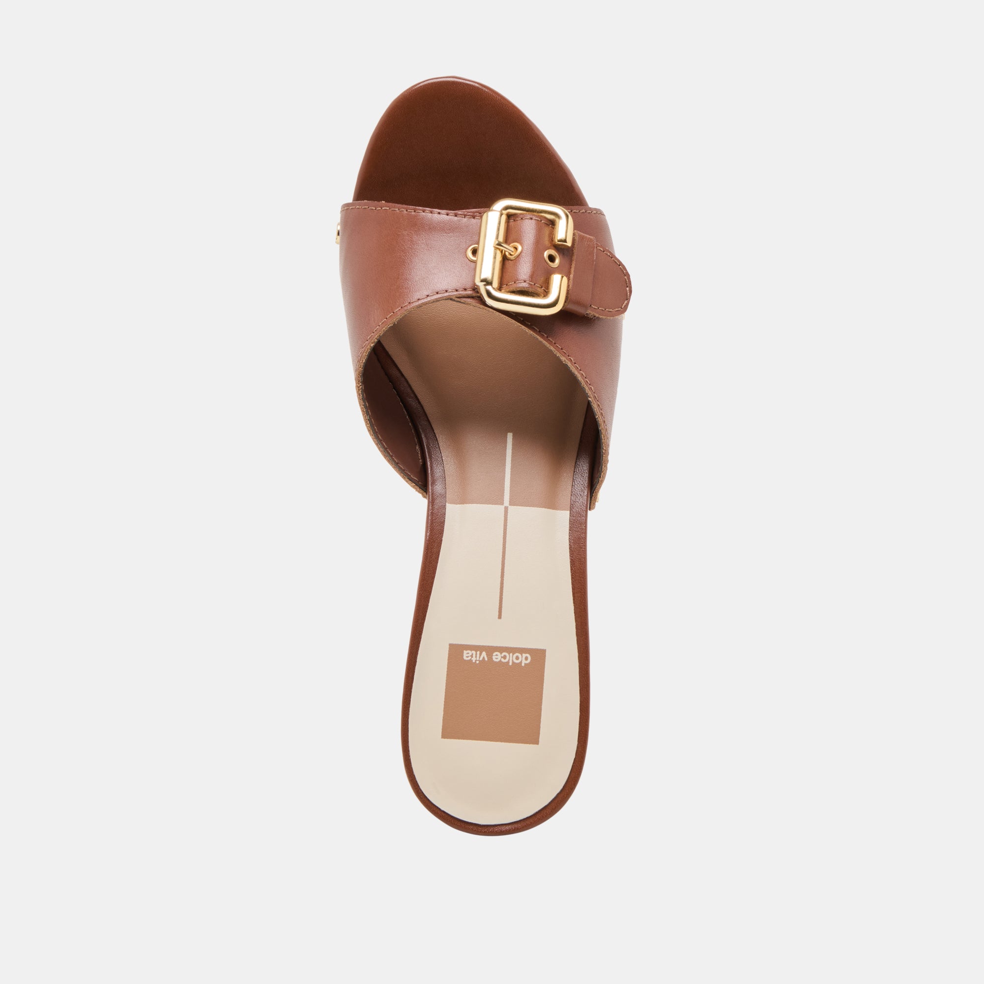 YALAH Women's Brown Leather Heels - Stylish High Heel Pumps for Office, Party & Evening Wear - Comfortable Dress Shoes for Women