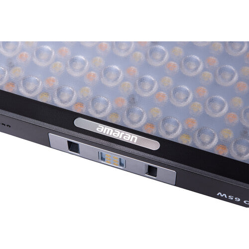 Amaran Pano 60C RGB COB LED Light Panel - 2 Light Kit with Charcoal Case for Photography, Videography & YouTube Content Creation