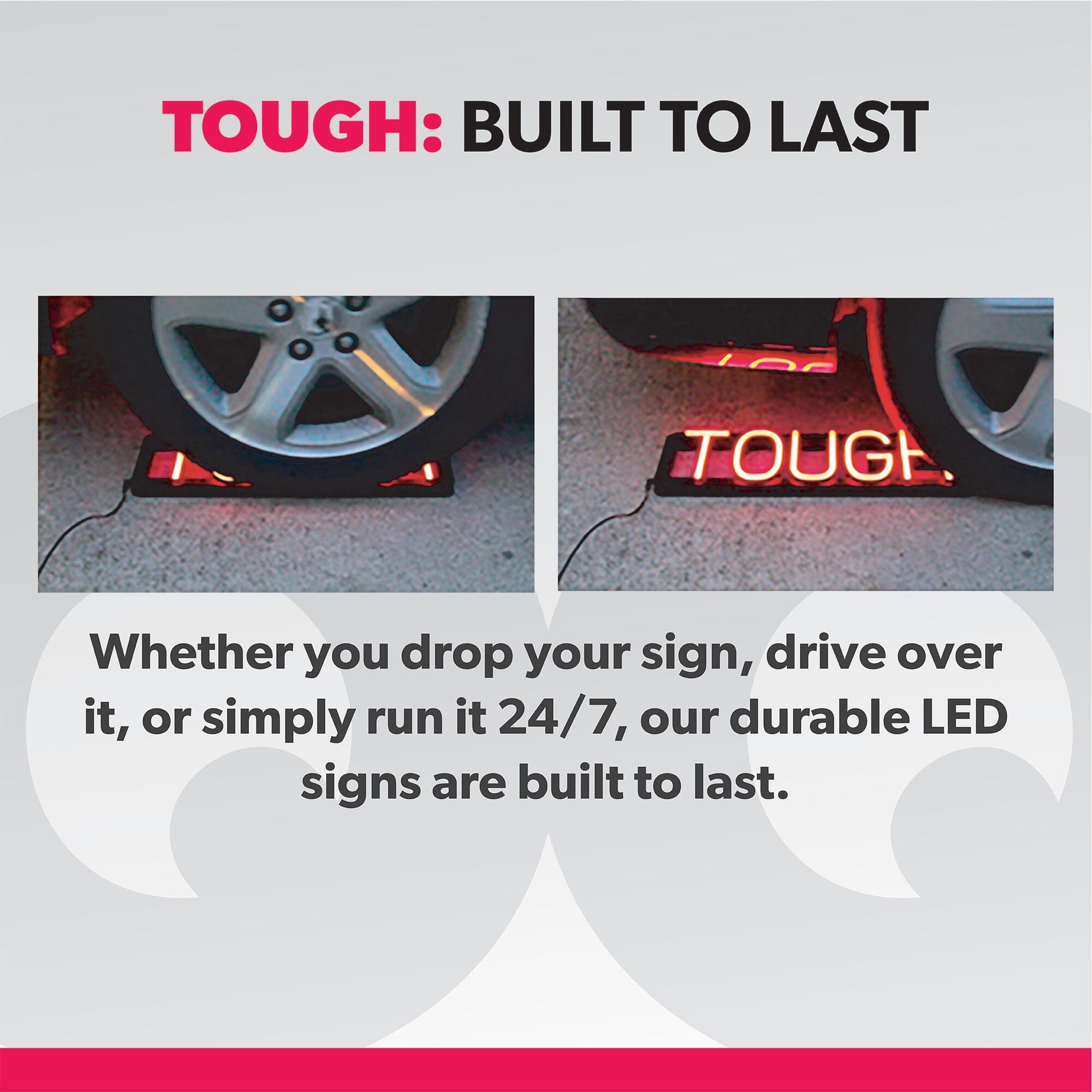 SpellBrite WE'RE OPEN Neon LED Sign - Bright Business Open Sign for Storefronts, Restaurants & Retail Shops - Perfect for Window Displays, Grand Openings & Nighttime Visibility