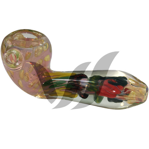 Color Changing Sherlock Pipe - Glass Smoking Pipe with Heat-Activated Color Shift - Perfect for Herbal Use & Relaxation at Home or Outdoors