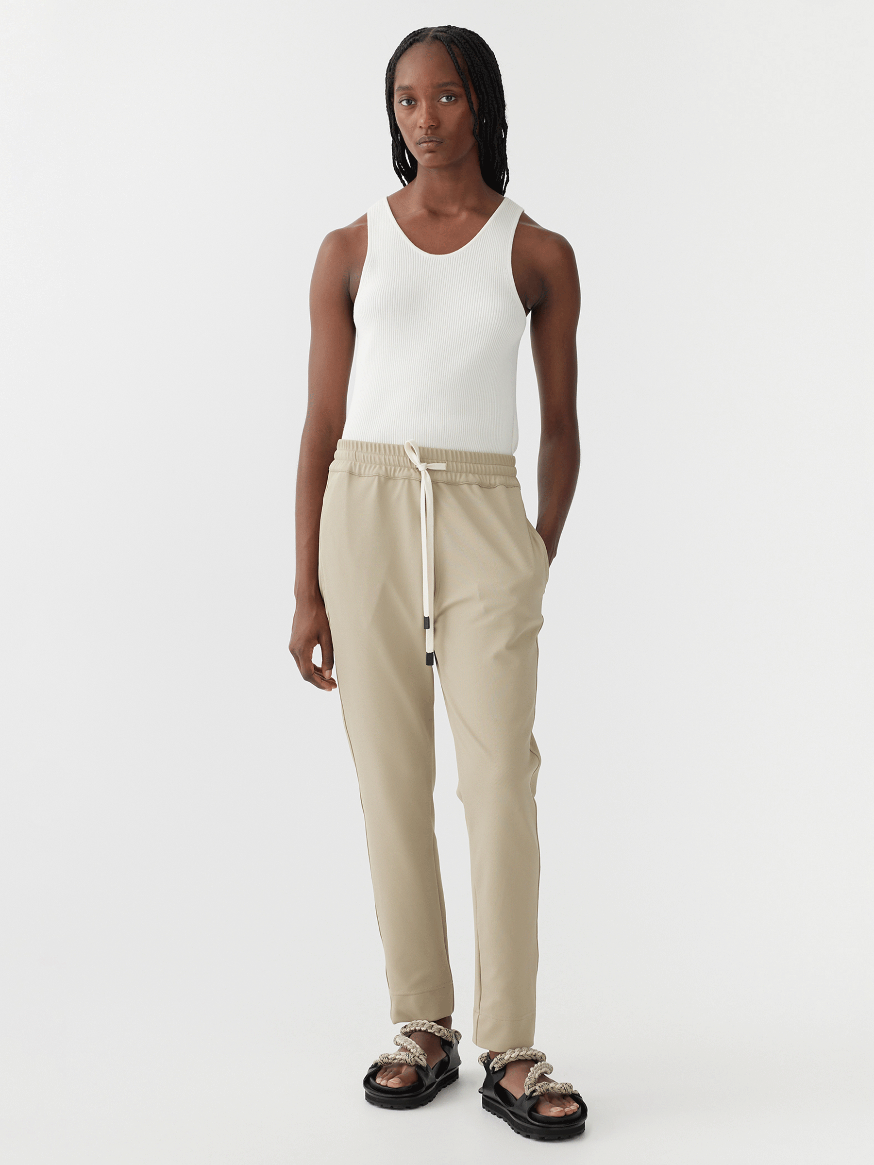 Stretch Twill Tapered Pants for Men - Comfortable Slim Fit Chino Style Trousers | Perfect for Office, Casual Wear & Travel