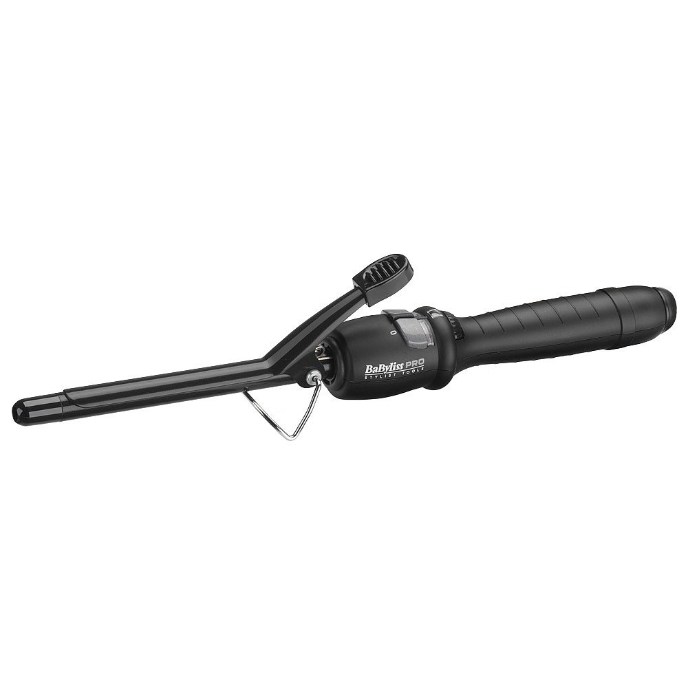 Babyliss Pro Ceramic Hair Straightener with 25 Heat Settings - Professional Ionic Flat Iron for Smooth & Shiny Hair - Perfect for Home & Salon Styling (Black)