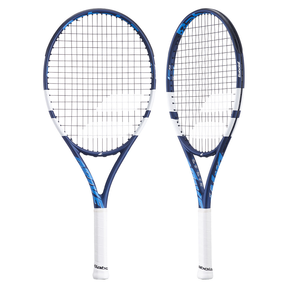 Drive Junior 25 Prestrung Tennis Racquet for Kids - Lightweight Blue Youth Tennis Racket for Beginners - Perfect for Training, Practice & Junior Tennis Matches