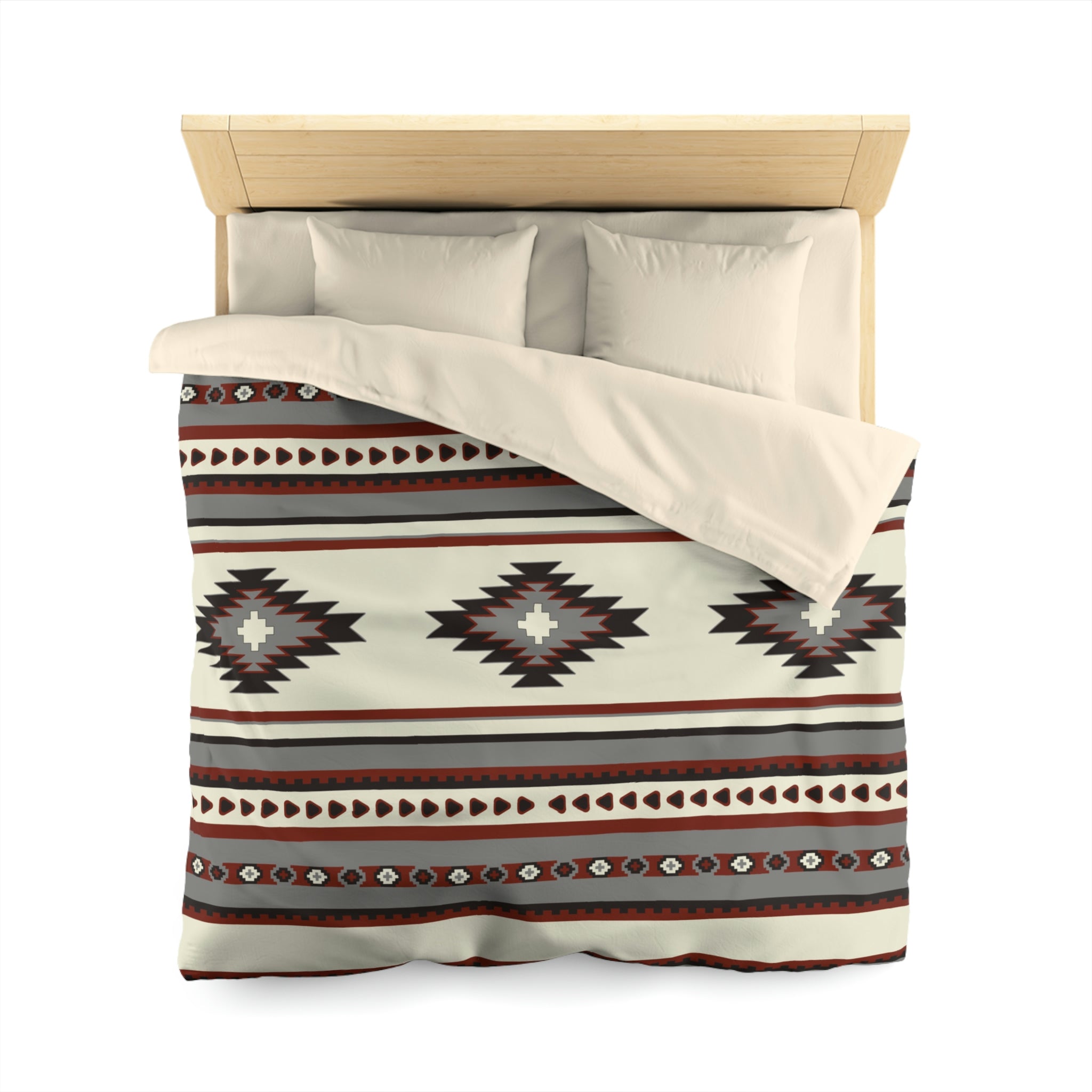 Spirit Canyon Microfiber Duvet Cover Set - Southwestern Style Bedding for Queen & Twin Beds | Soft & Breathable Bedroom Decor for Cozy Sleep & Southwestern Themed Rooms