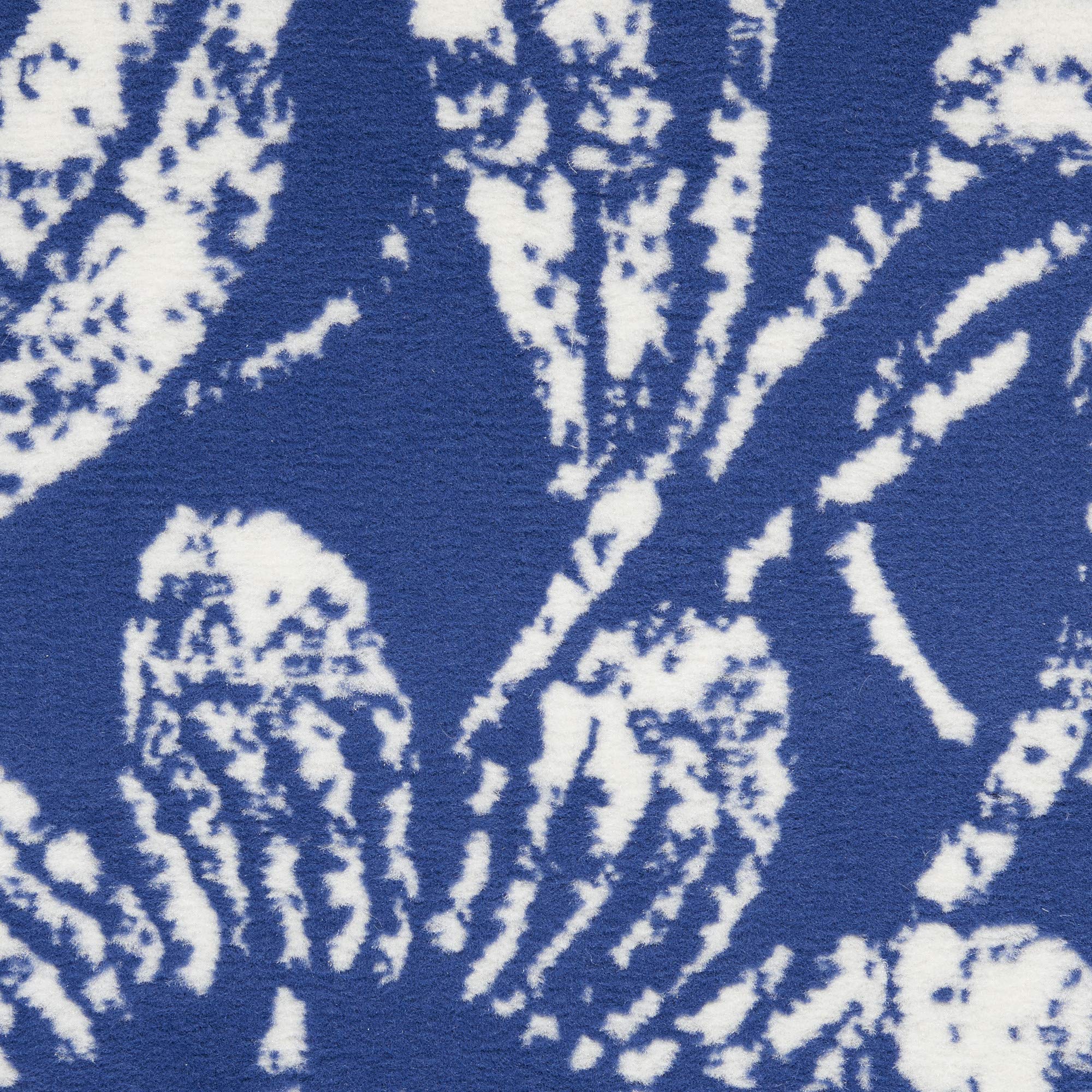 Nourison Whimsicle Floral Navy 8'4