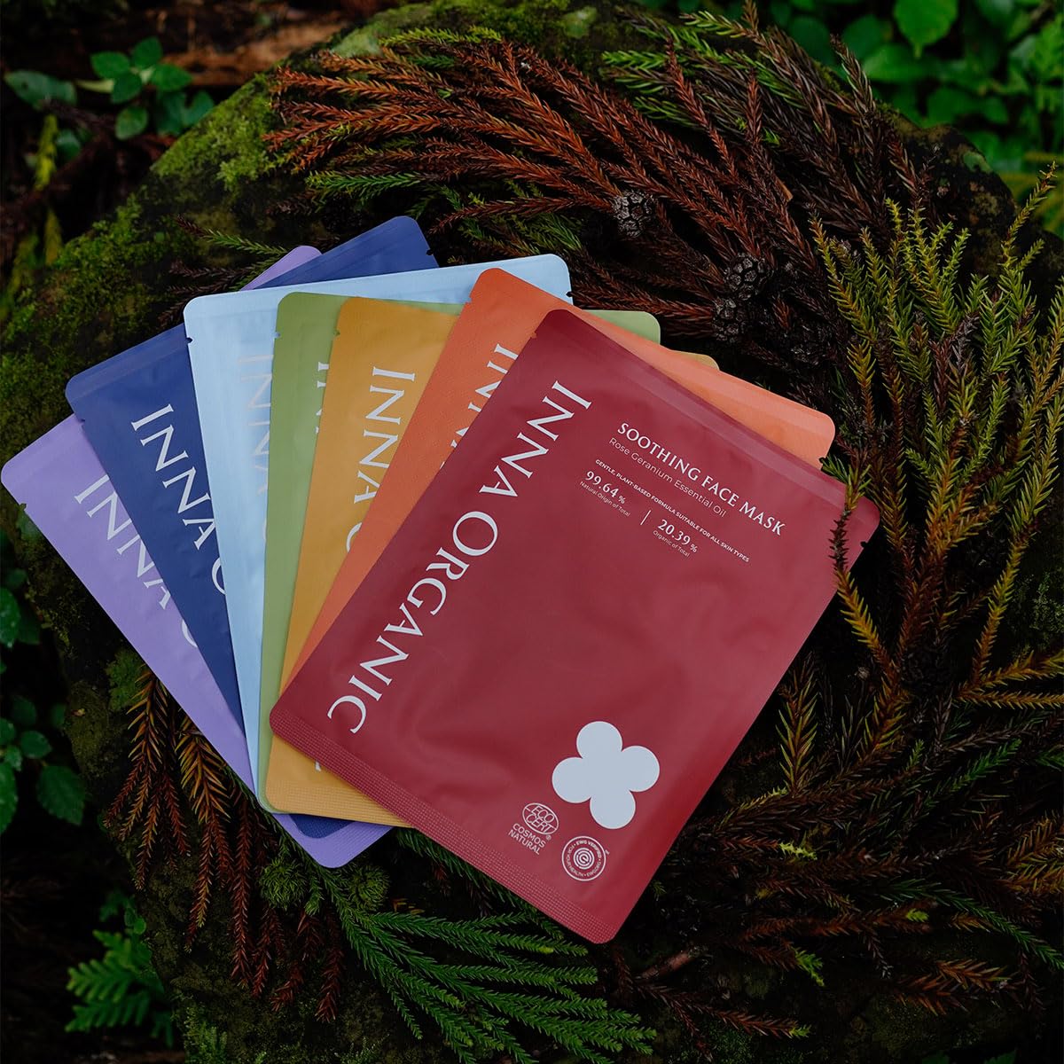 Neroli Brightening Sheet Mask for Radiant Skin - Pack of 5 | Even Skin Tone & Hydration | Vegan & Natural Skincare | Perfect for Home Spa & Self-Care Routine (0.8 fl.oz Each, Packaging May Vary)