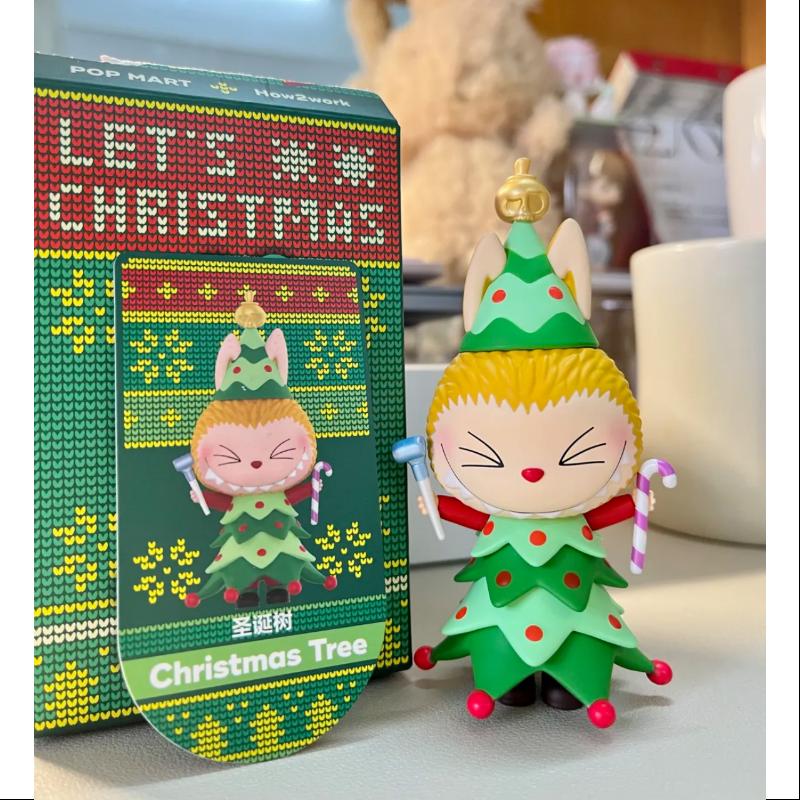 Labubu The Monsters Let's Christmas Series Christmas Tree - Cute Collectible Vinyl Figure for Holiday Decor, Gift & Display - Perfect for Xmas Tree Topper, Shelf Decor, Office Desk & Party Centerpiece