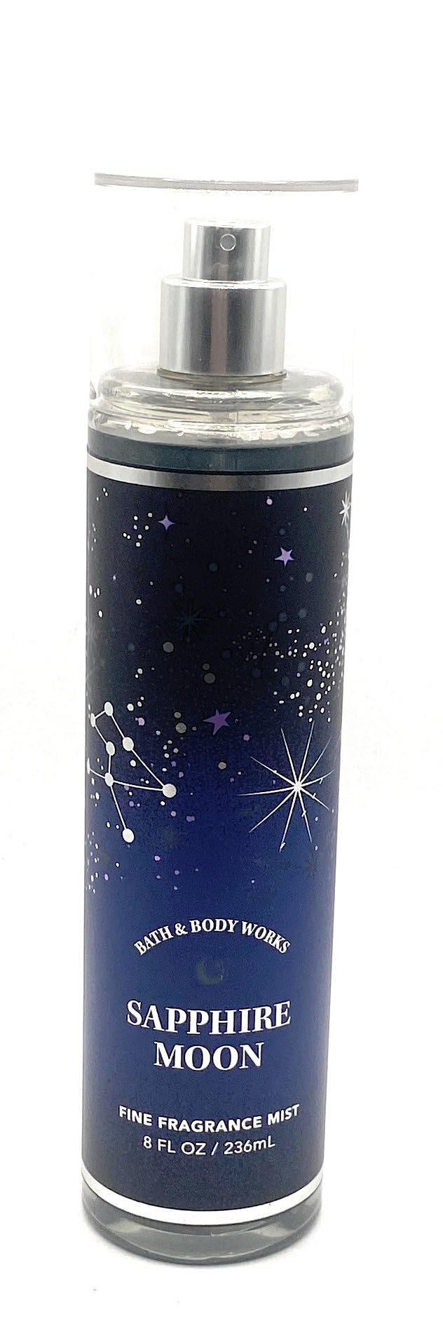 Bath and Body Works Sapphire Moon Fine Fragrance Mist - 8 Fl Oz Body Spray for Women, Long-Lasting Perfume Mist for Daily Use, Work & Date Night