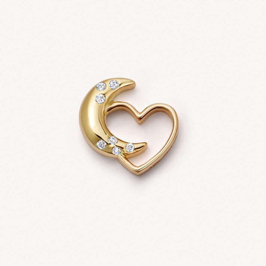 DIY Heart Locket Necklace Charm - Personalized Engravable Jewelry Gift for Women | Romantic Keepsake for Valentine's Day, Anniversary & Mother's Day | JFN2021