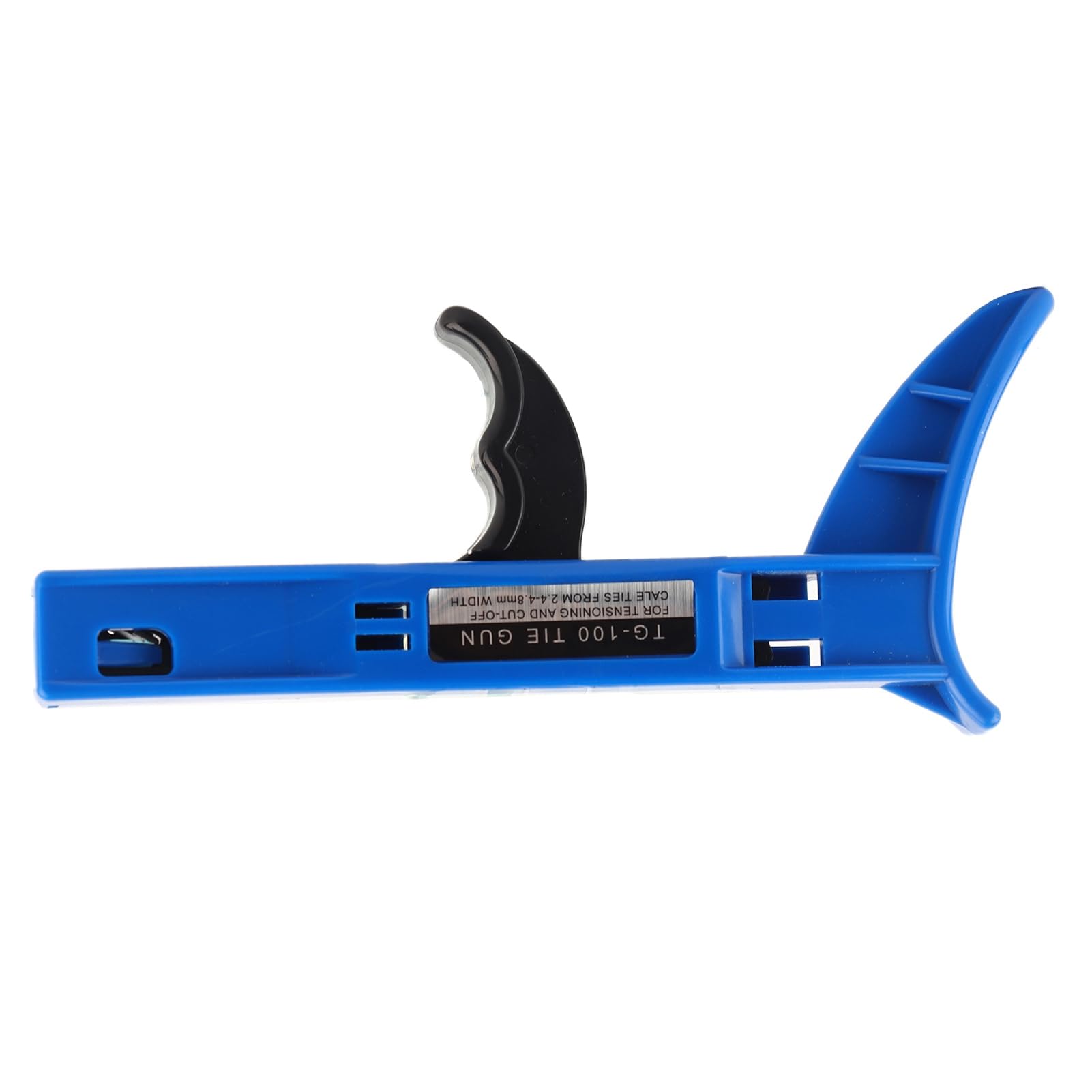 Heavy Duty Cable Tie Gun Tool - Fastening & Tensioning for 2.4-4.8mm Nylon Zip Ties - Perfect for Electrical Wiring, HVAC, Automotive & Industrial Applications