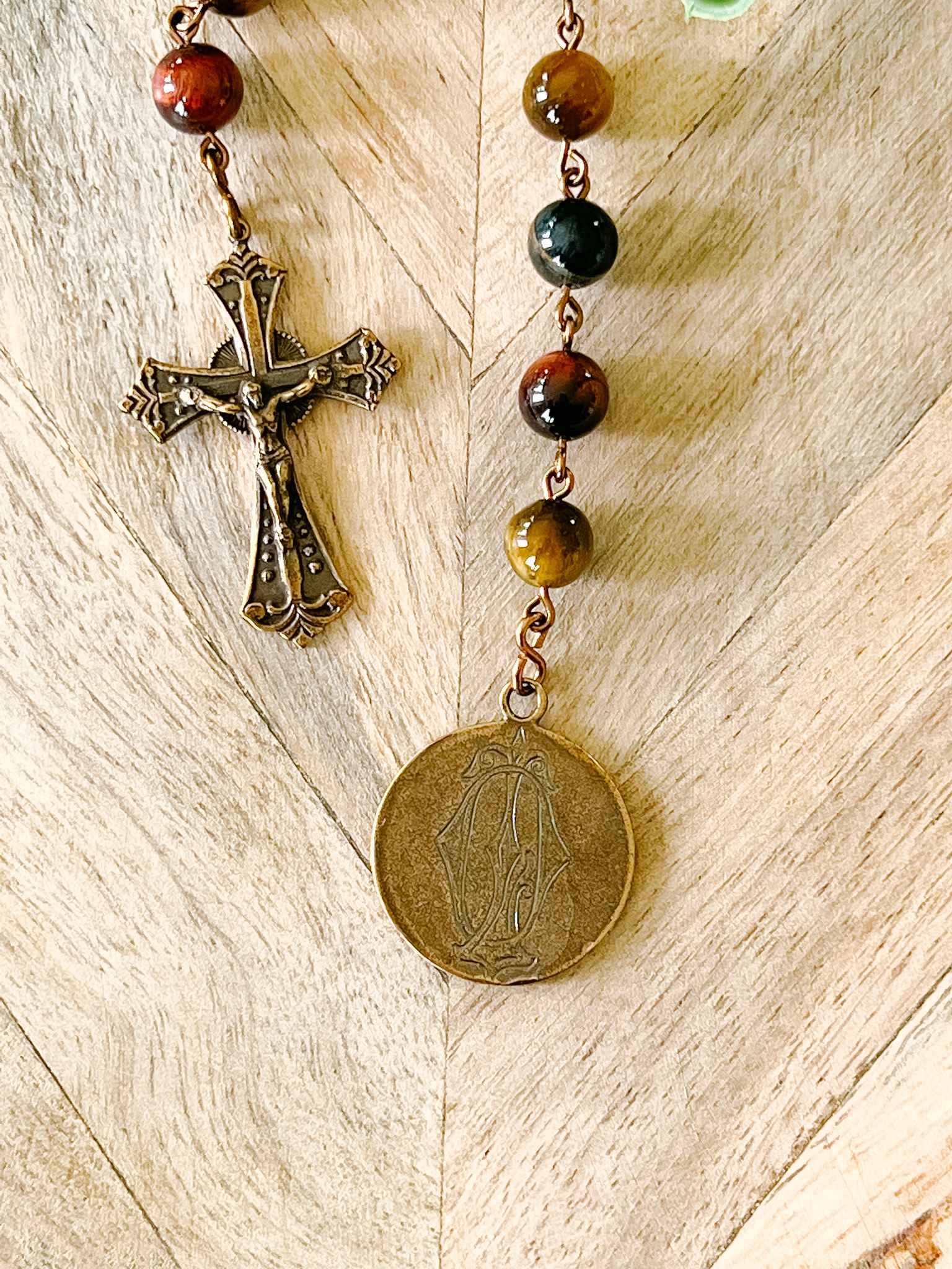 St. Joseph Pocket Rosary - Catholic Prayer Beads for Devotion, Travel & Daily Prayer - Compact & Durable for On-the-Go Faith