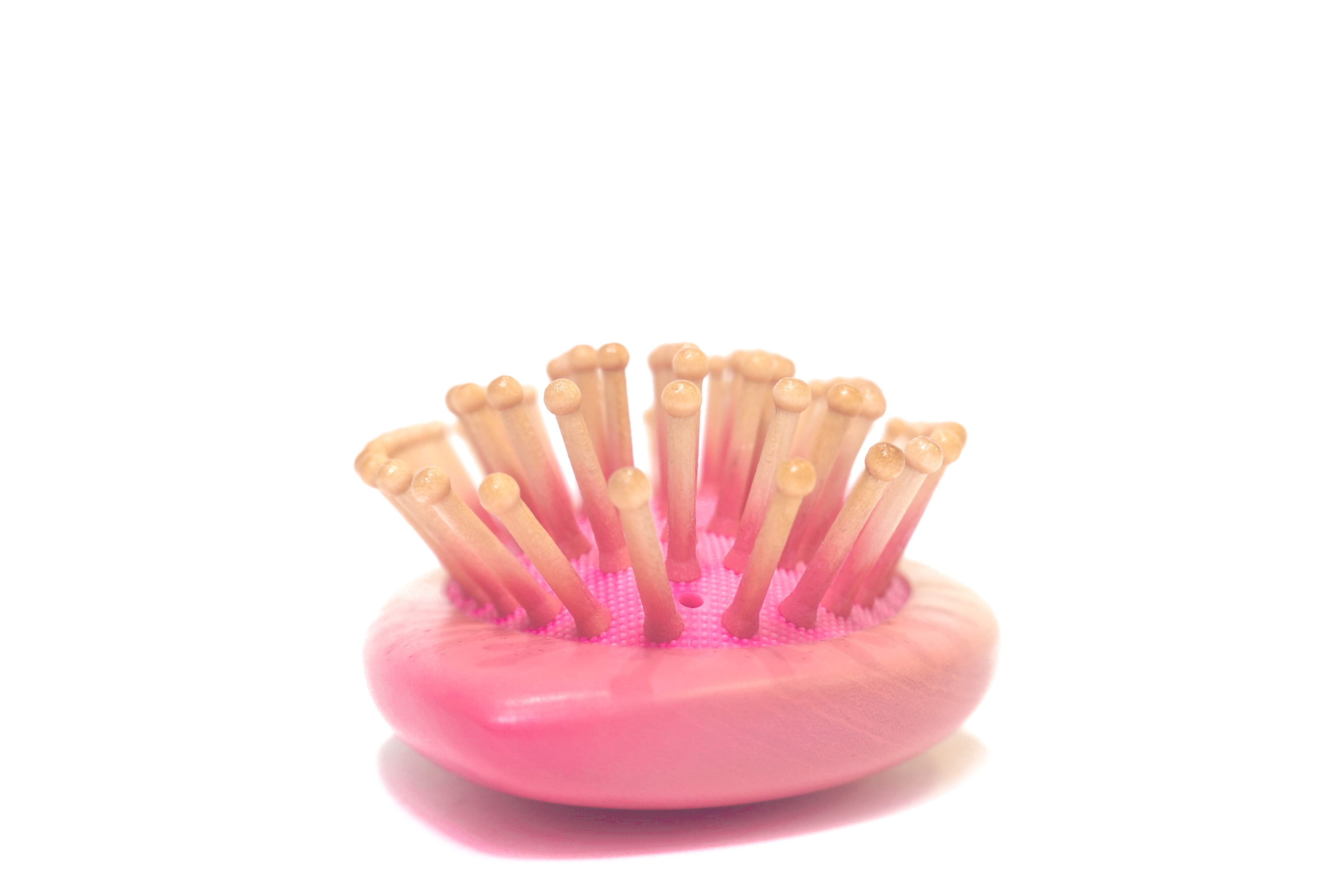 Petal Pink Hair Brush for Women - Detangling & Styling Hair Brush for Smooth, Shiny Hair - Perfect for Daily Use, Travel & Salon Styling
