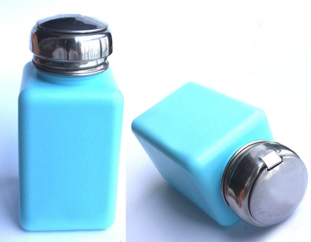 150ML ESD Safe Plastic Alcohol Bottle for Soldering Iron Repair | Anti-Static Fluid Dispenser for Electronics Cleaning & Maintenance | Perfect for PCB Repair, Soldering Workstation & DIY Projects