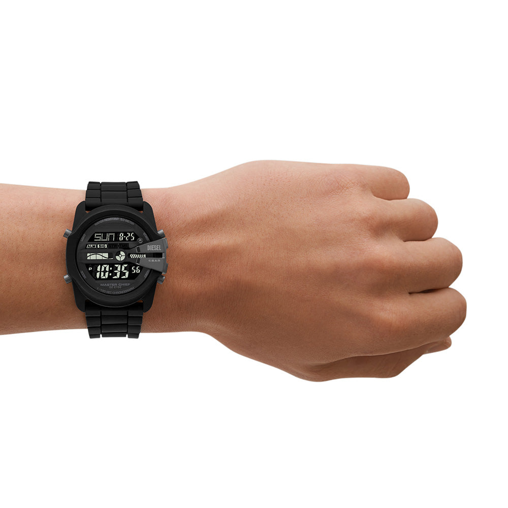 Diesel DZ2158 Master Chief Digital Watch for Men - Stylish Waterproof Chronograph with Date Display - Perfect for Casual Wear, Outdoor Adventures & Everyday Use