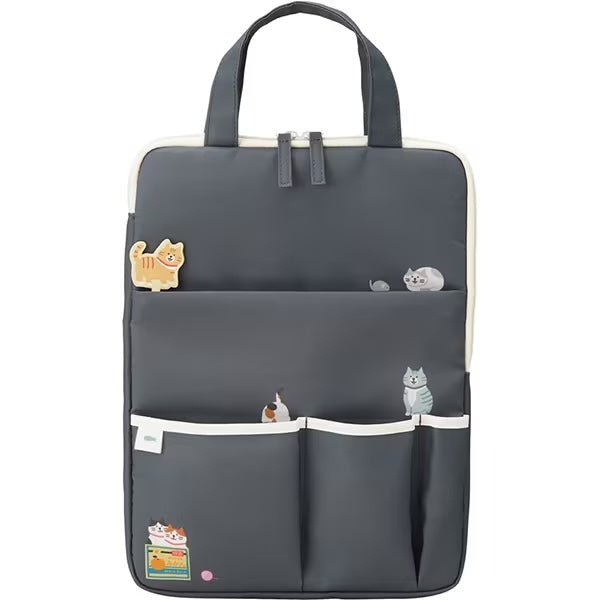 LIHIT LAB Cat Themed Laptop Carrying Sleeve - Protective Padded Case for 13-15 Inch MacBook & Notebooks - Perfect for Work, School & Travel Accessories