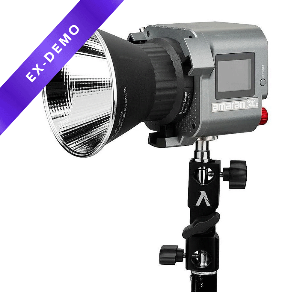 Aputure Amaran COB 60X Bi-Color LED Light Panel - 5600K & 3200K Adjustable, 60W Dimmable Continuous Lighting for Photography, Videography, YouTube & Studio Use (Demo Stock)