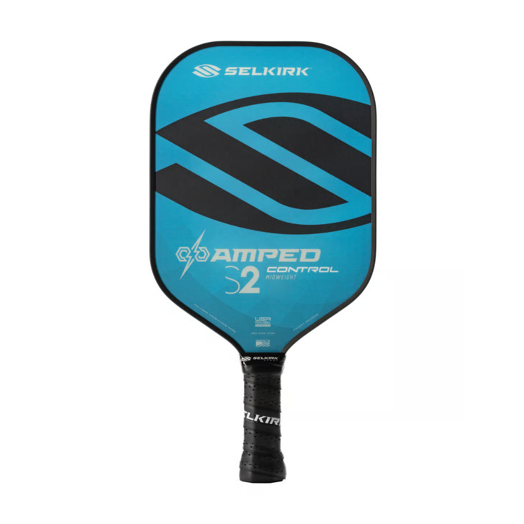 Selkirk AMPED Control S2 Pickleball Paddle - Premium Graphite Paddle for Spin & Control - Perfect for Indoor & Outdoor Pickleball Games, Tournaments & Practice