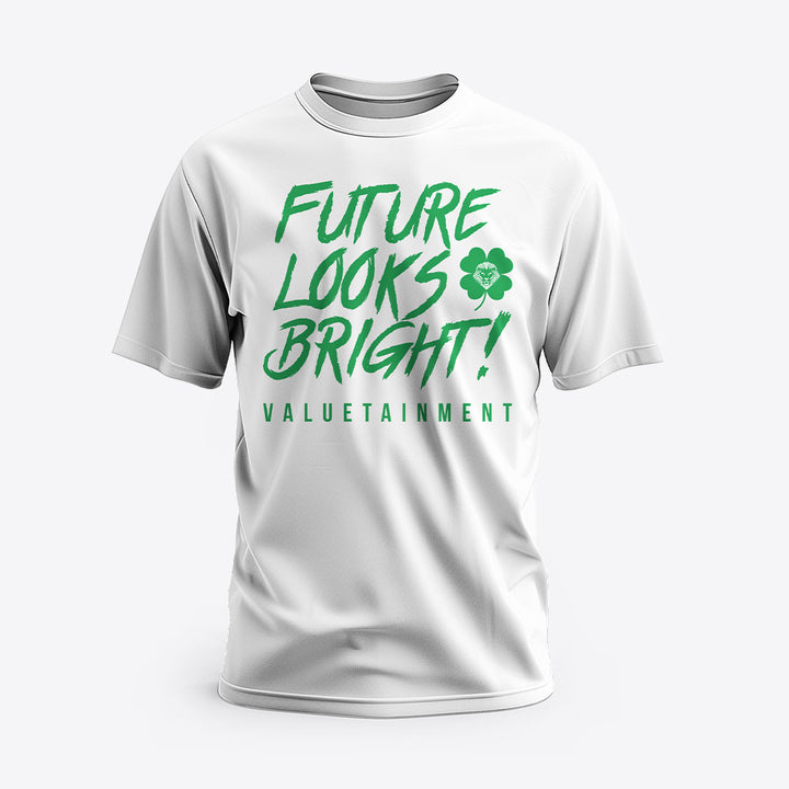 Stylish Shamrock White Short Sleeve T-Shirt for Men & Women - Perfect for St. Patrick's Day, Casual Wear & Summer Outfits