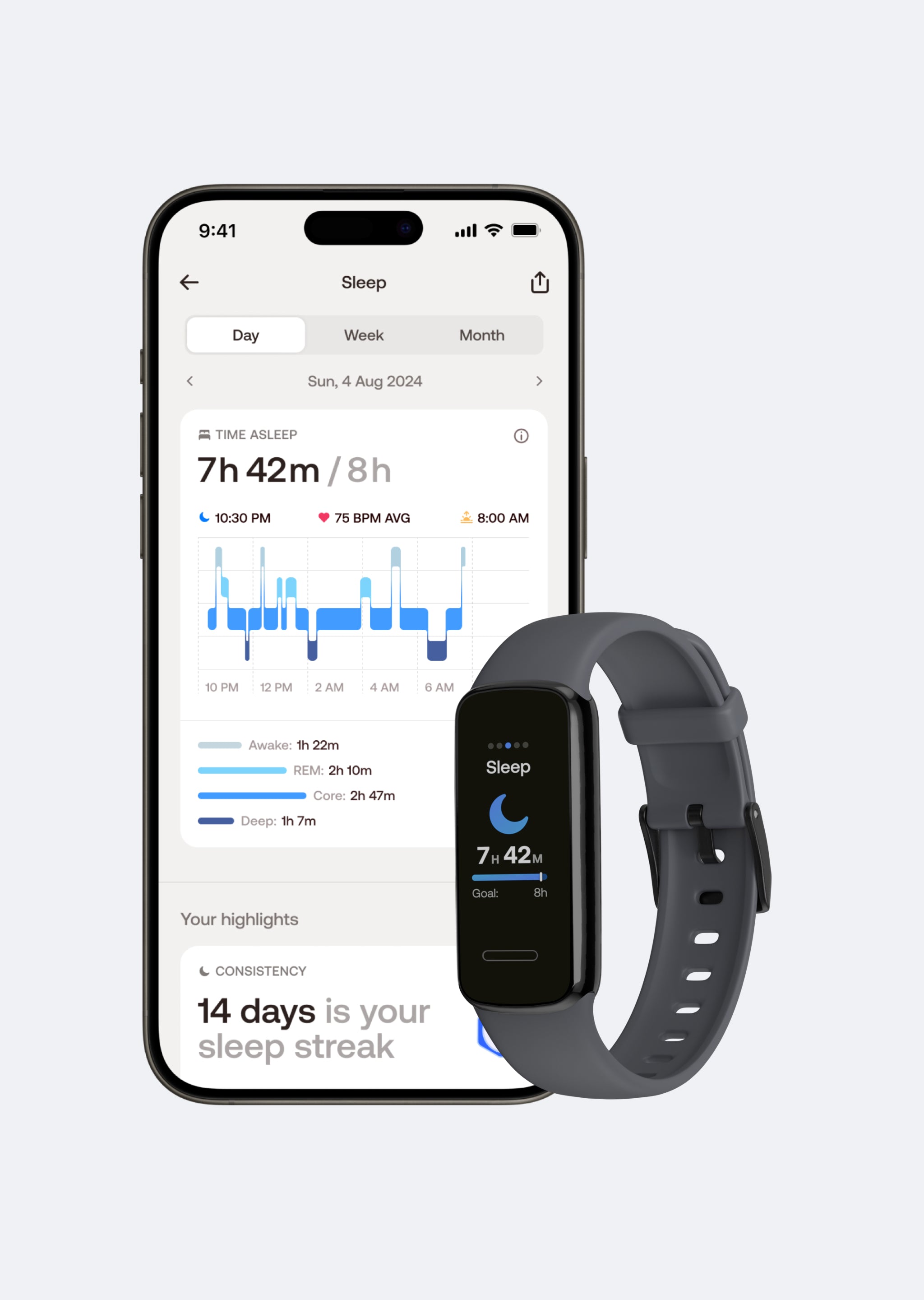 Fitness Tracker Mini - Smart Activity Tracker with Heart Rate Monitor, Step Counter & Sleep Tracking - Perfect for Running, Gym Workouts & Daily Health Monitoring