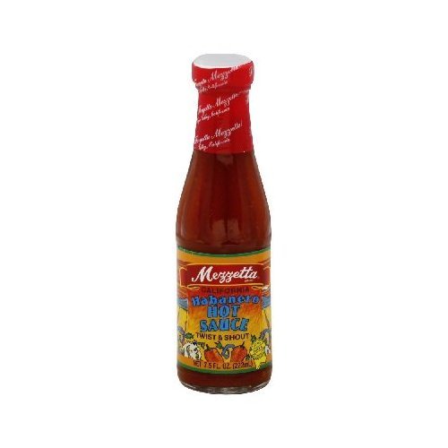 Mezzetta California Habanero Hot Sauce - 6 Pack (7.5 oz Each) | Spicy Condiment for Tacos, Wings & Mexican Food | Perfect for Cooking, Grilling & Gifting