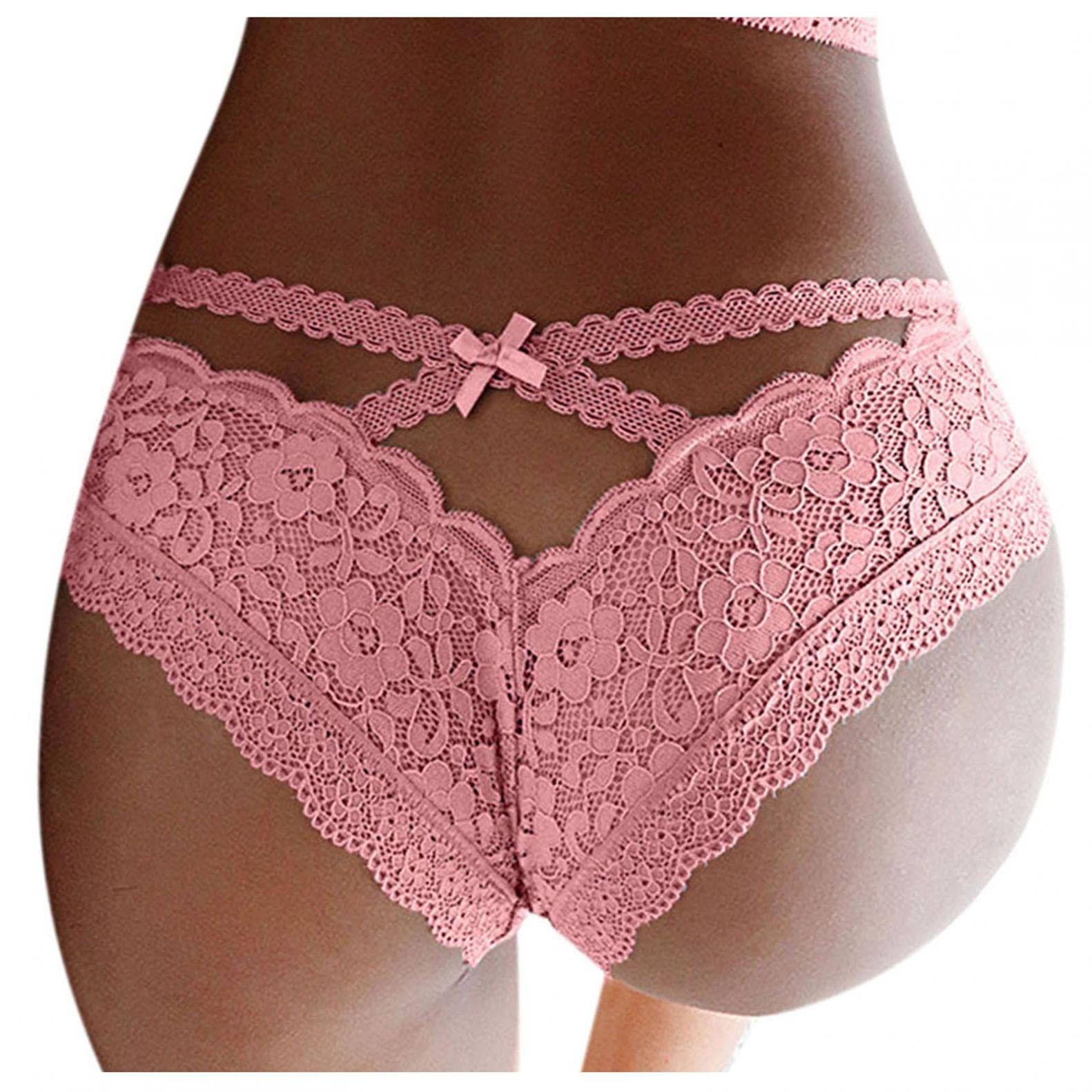 Sexy Lace Panties for Women - Comfortable Briefs & Sleepwear Lingerie Shorts - Perfect for Date Night, Boudoir & Intimate Moments