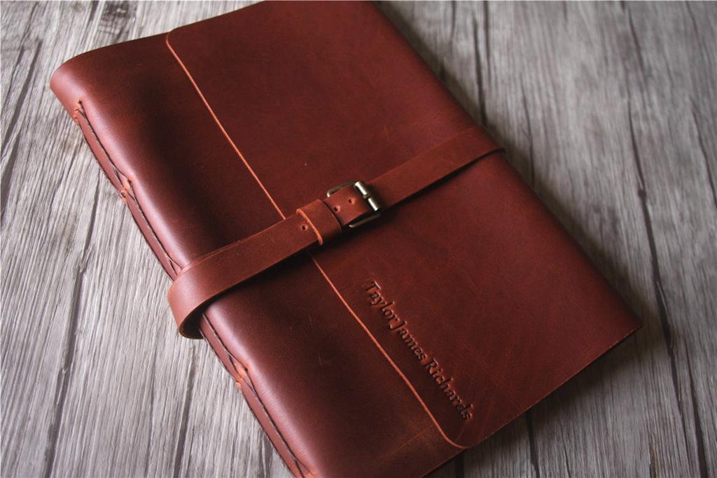 Personalized Leather Retirement Memory Book Photo Album - Custom Engraved Gift for Retirement Party, Coworker, Boss - Perfect for Preserving Memories & Celebrating Milestones
