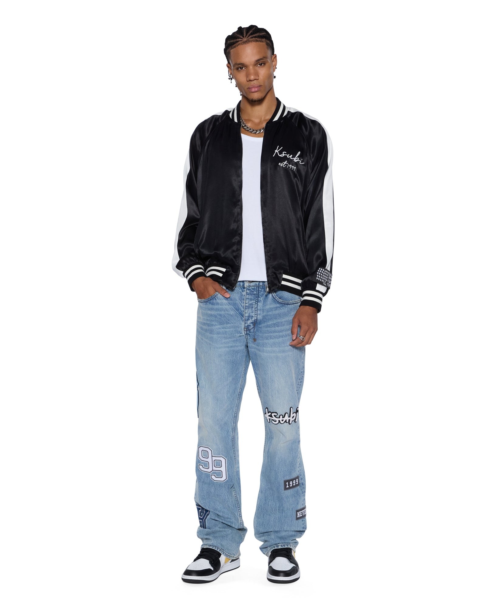 Salud Souvenir Jacket Black - Vintage Style Bomber Jacket for Men & Women - Perfect for Casual Wear, Street Fashion, and Gift Giving