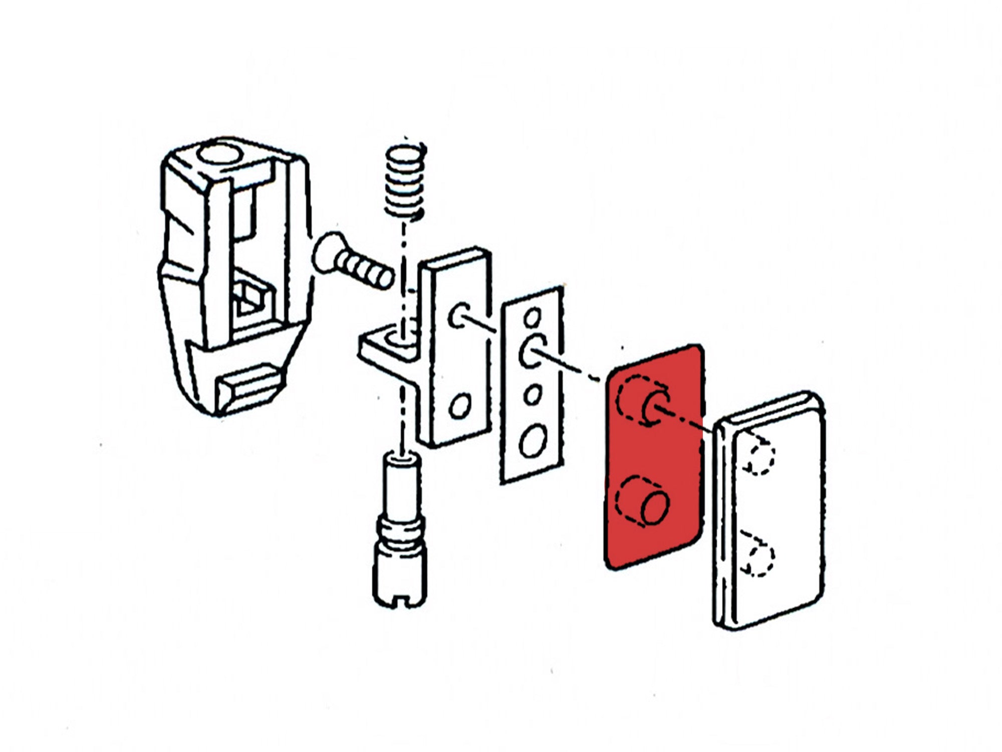 Premium Sliding Window Latch Gasket - 2 Pack Replacement Seal for Smooth Window Operation - Perfect for Home, Office & RV Windows