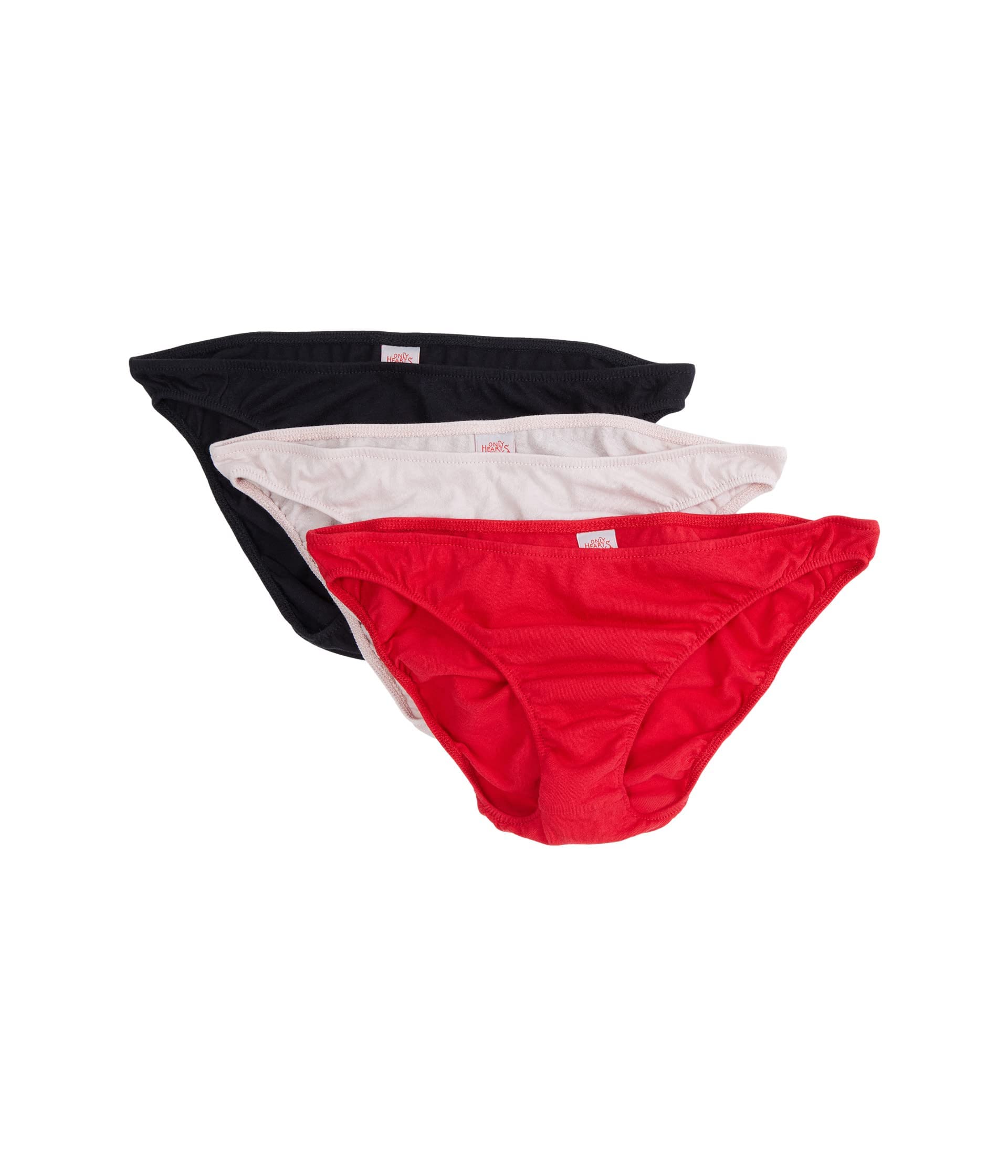 Organic Cotton French Bikini 3-Pack - Soft & Comfortable Swimwear Set for Women | Perfect for Beach Vacations, Pool Parties & Summer Getaways