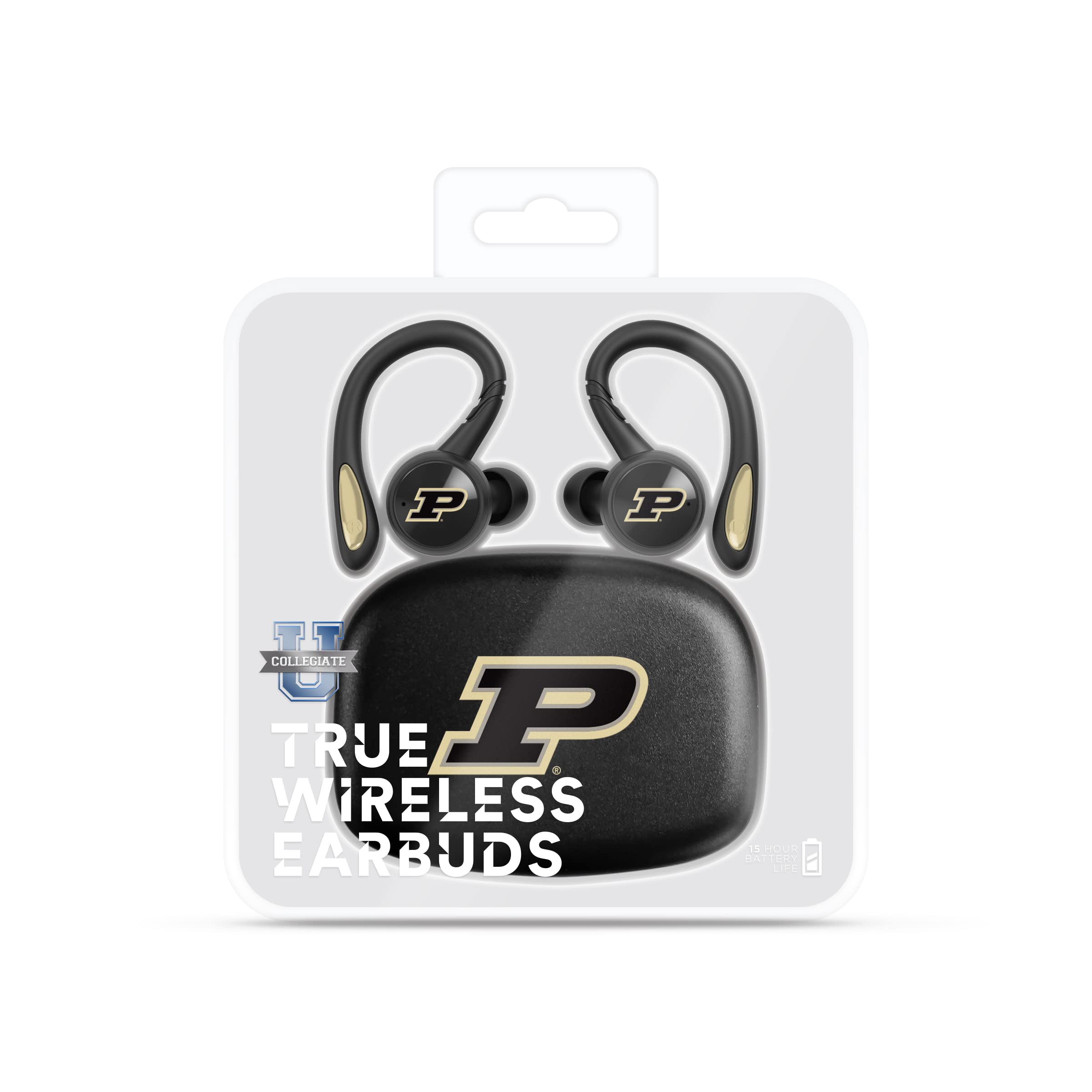 SOAR NCAA Sport True Wireless Earbuds V.5 - Bluetooth 5.0 Wireless Earbuds with Noise Cancellation, IPX7 Waterproof for Running, Gym & Workout - Perfect for Sports Enthusiasts & College Students
