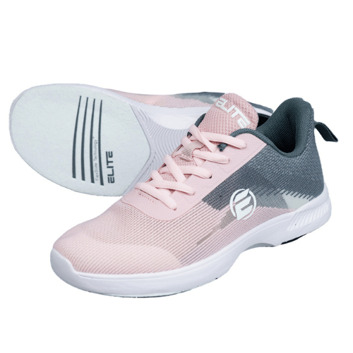 ELITE Women's Dash Athletic Bowling Shoes - Lightweight & Comfortable for League Play & Tournaments - Perfect for Competitive Bowlers & Casual Play