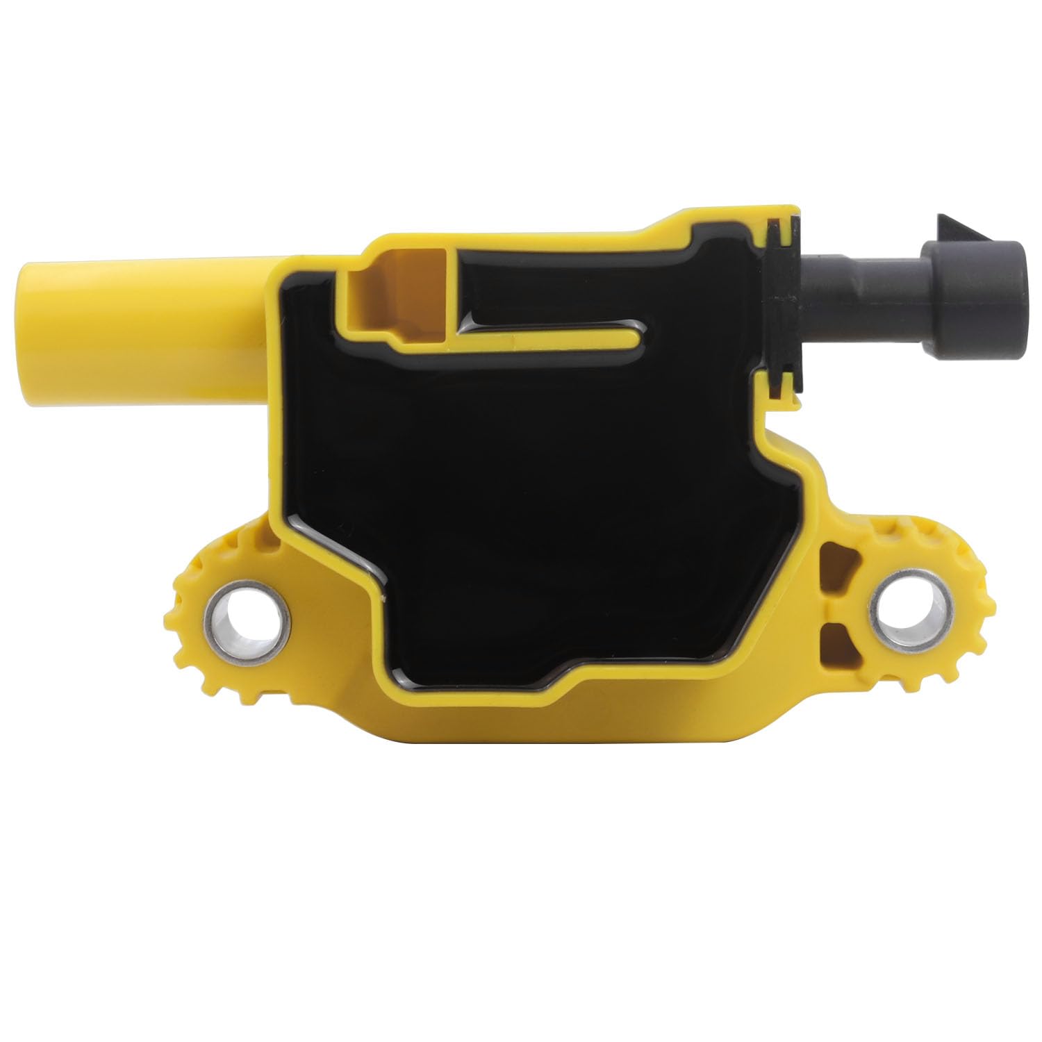 8-Piece Yellow Square Ignition Coil Pack Set - Compatible with Chevy Silverado 1500, Avalanche, Tahoe, Suburban & GMC Yukon, Sierra, G8, Grand Prix, H3 V8 (2007-2011) - Replaces UF413, 12570616 - Perfect for Engine Performance & Tune-Up Maintenance