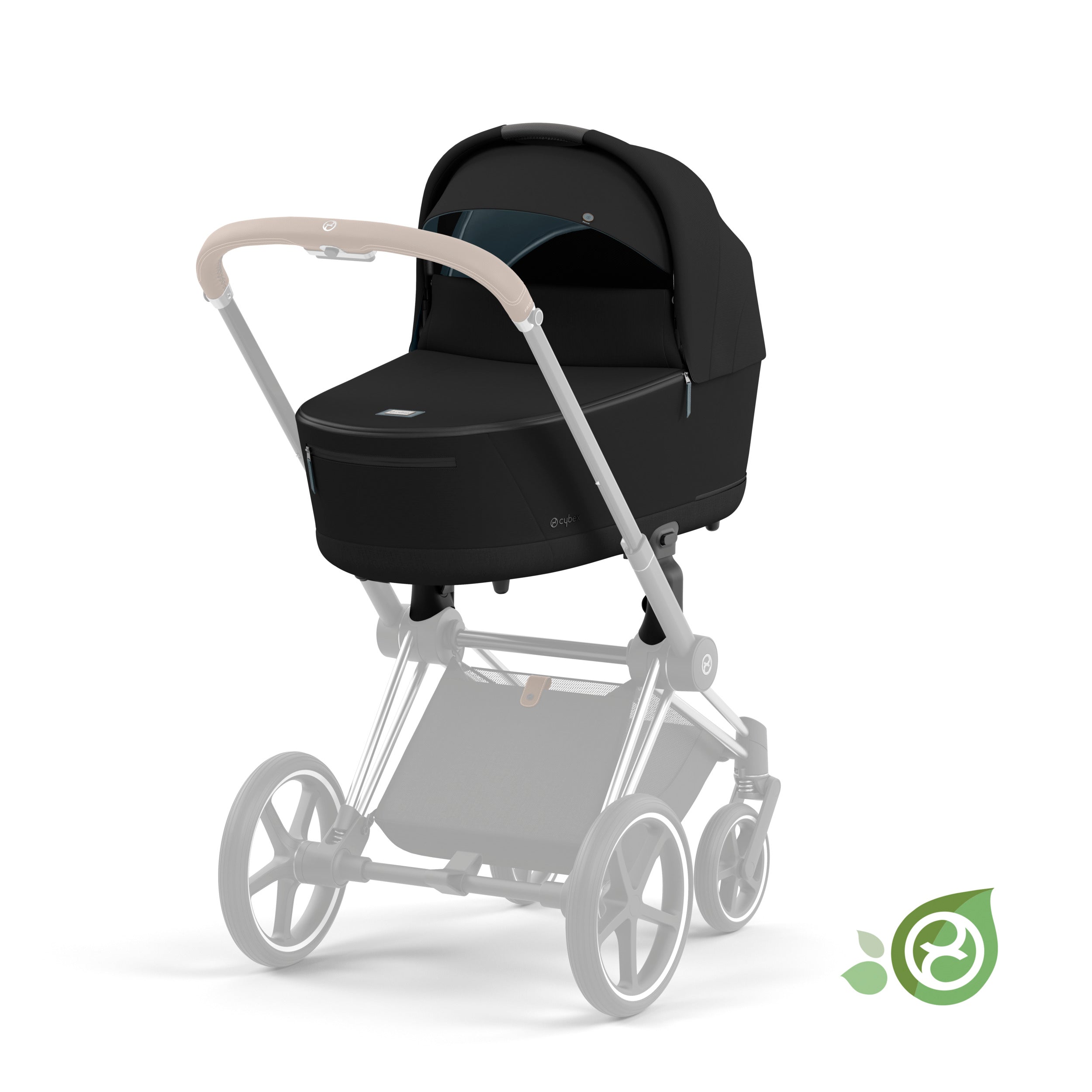 Cybex Priam 4 & ePriam 2 Lux Baby Stroller with Carry Cot - Premium Travel System for Newborns & Toddlers - Perfect for City Walks, Shopping & Outdoor Adventures