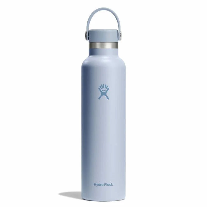 24 oz Standard Mouth Water Bottle - BPA-Free, Leak-Proof Stainless Steel Insulated Bottle for Gym, Hiking & Everyday Use