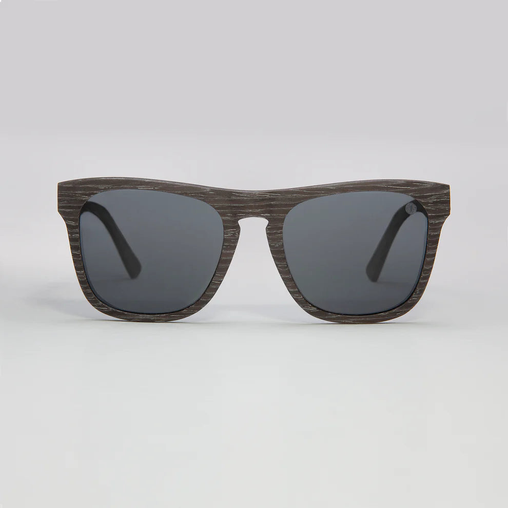 Wave Hog Black Wood Sunglasses - Polarized UV Protection for Men & Women - Perfect for Beach, Driving, and Outdoor Activities