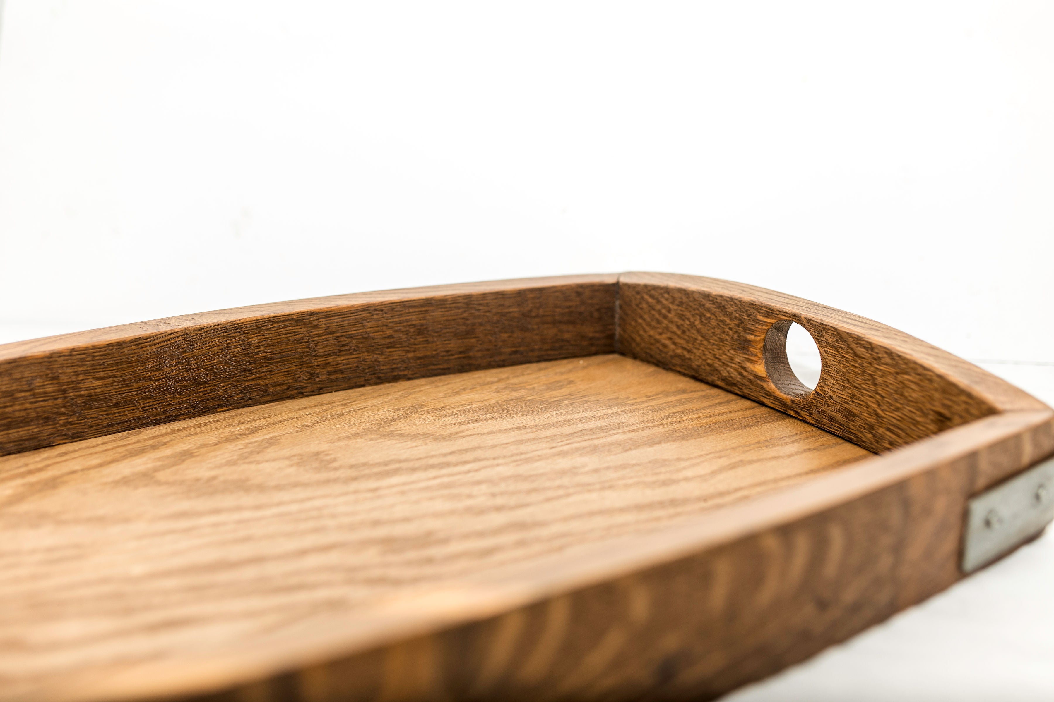 Reclaimed Oak Wood Rectangular Serving Tray - Large Rustic Wooden Charcuterie Board for Cheese, Wine & Entertaining - Perfect for Parties, Weddings & Home Decor