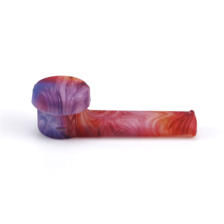 Premium Silicone Luminous Bowl Pipe - Food Grade Hand Pipe for Smoking | Portable, Lightweight & Durable | Perfect for Travel, Camping & Outdoor Activities