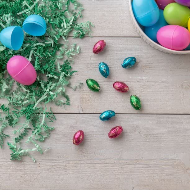 Delight Expressions® Easter Chick Gift Basket with Chocolate & Candy - Prefilled Easter Basket for Kids - Ready to Deliver Easter Gift for Boys & Girls - Perfect for Easter Celebrations, Party Favors & Holiday Gifting