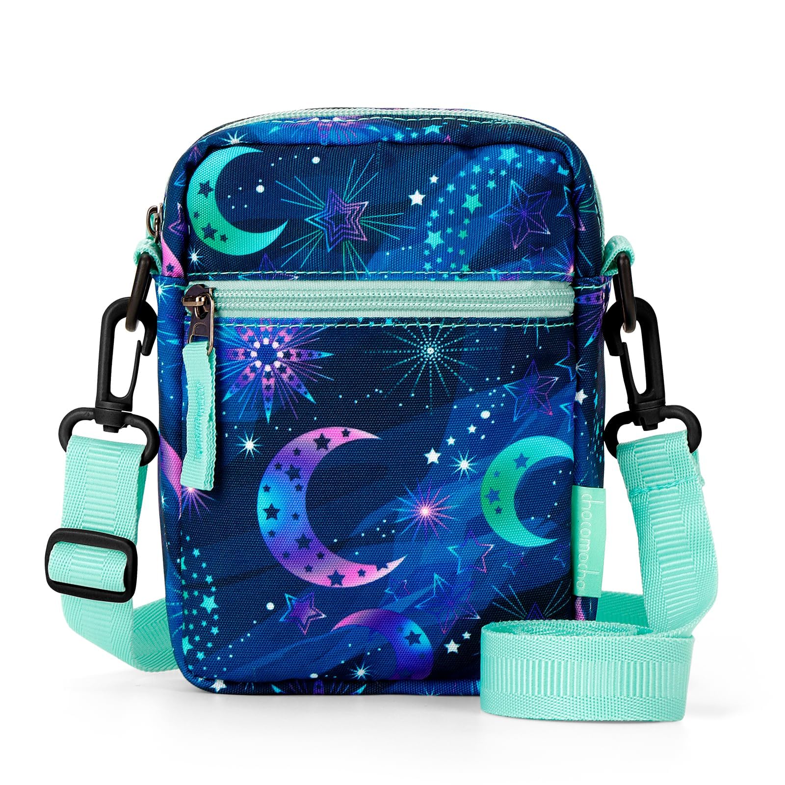 Choco Mocha Kids Crossbody Purse for Girls Age 8-12 - Stylish & Functional Mini Handbag for School, Travel & Playdates